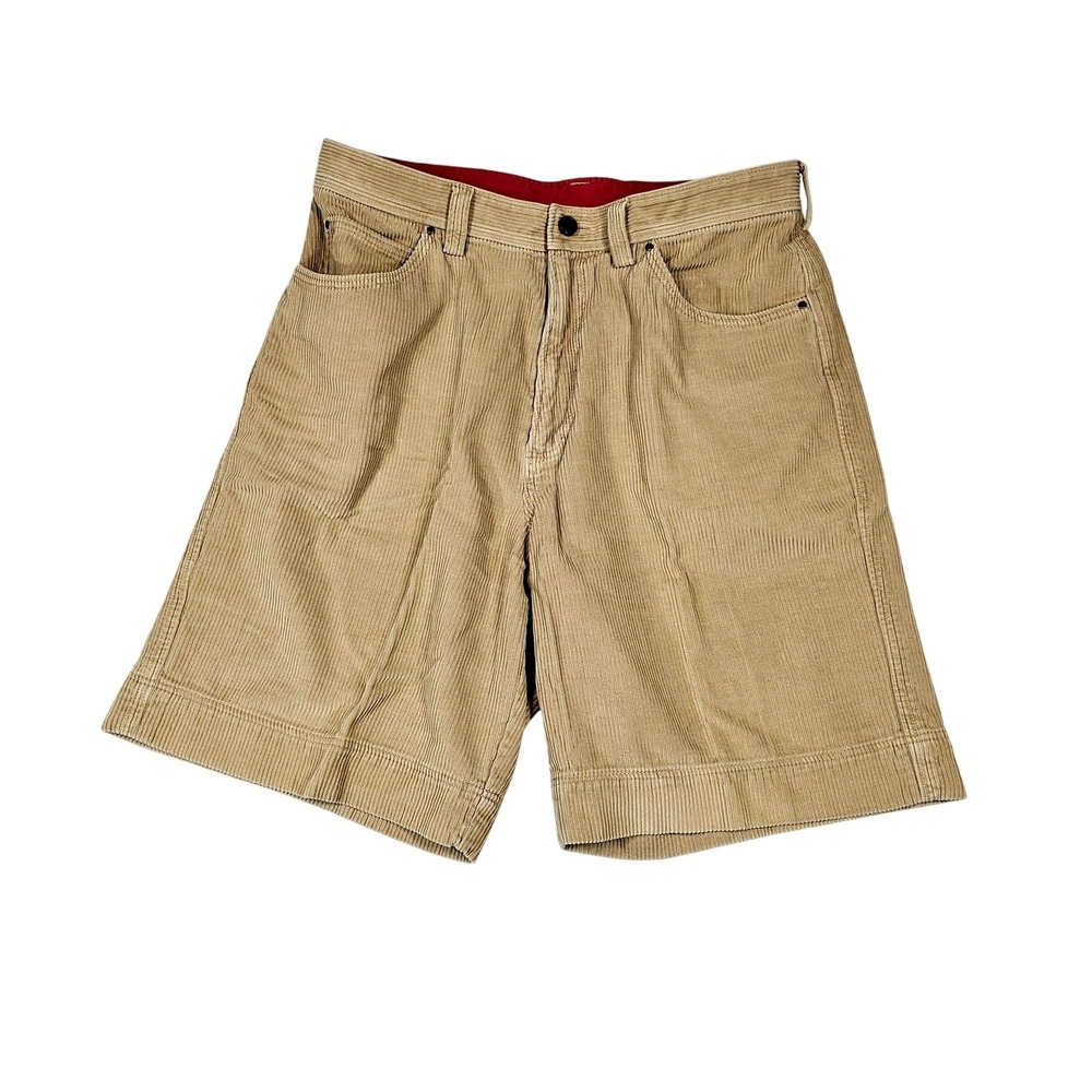 Tommy Bahama Shorts‎ Mens 34 Beige Corduroy Silk Blend Casual Beach Summer